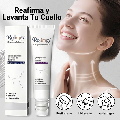 Hecho y enviado desde México 💫 Crema Rolimey® con Colágeno y Fullereno, Crema Rolimey con Péptidos de Colágeno, Nueva Crema 2026 para Reafirmar y Levantar la Piel, Antiarrugas y Reafirmante para Todo Tipo de Piel