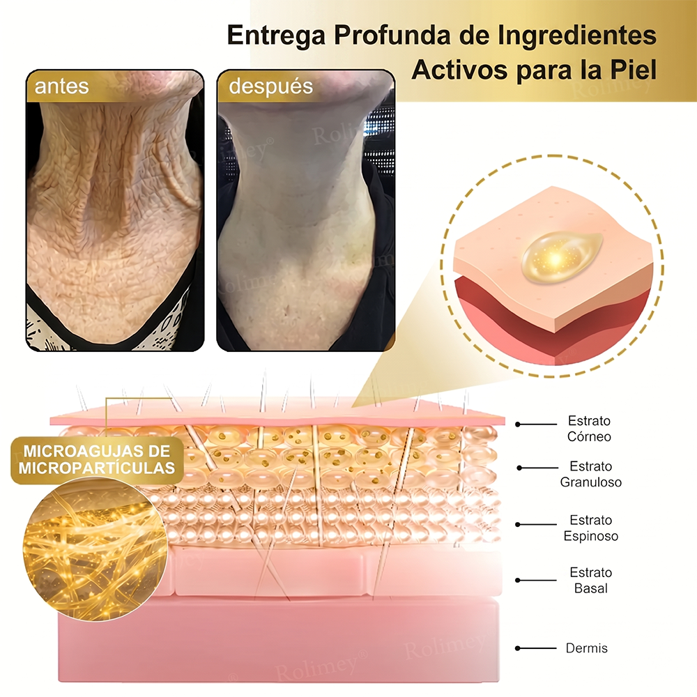 Hecho y enviado desde México 💫 Crema Rolimey® con Colágeno y Fullereno, Crema Rolimey con Péptidos de Colágeno, Nueva Crema 2026 para Reafirmar y Levantar la Piel, Antiarrugas y Reafirmante para Todo Tipo de Piel