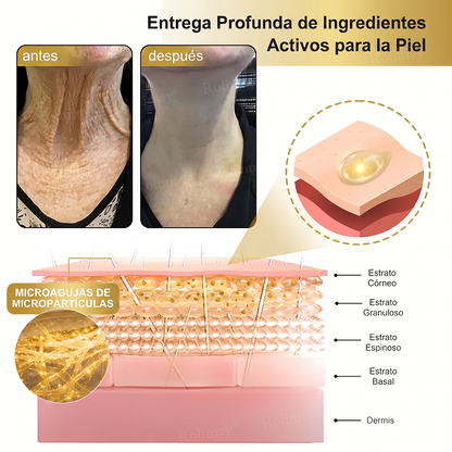 Hecho y enviado desde México 💫 Crema Rolimey® con Colágeno y Fullereno, Crema Rolimey con Péptidos de Colágeno, Nueva Crema 2026 para Reafirmar y Levantar la Piel, Antiarrugas y Reafirmante para Todo Tipo de Piel