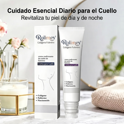 Hecho y enviado desde México 💫 Crema Rolimey® con Colágeno y Fullereno, Crema Rolimey con Péptidos de Colágeno, Nueva Crema 2026 para Reafirmar y Levantar la Piel, Antiarrugas y Reafirmante para Todo Tipo de Piel