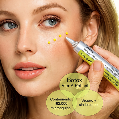 [⏰ ¡Último día! 40% de descuento] Rolimey® Botox & Vita-A Retinol Shot Crema Reafirmante y Lifting de Arrugas