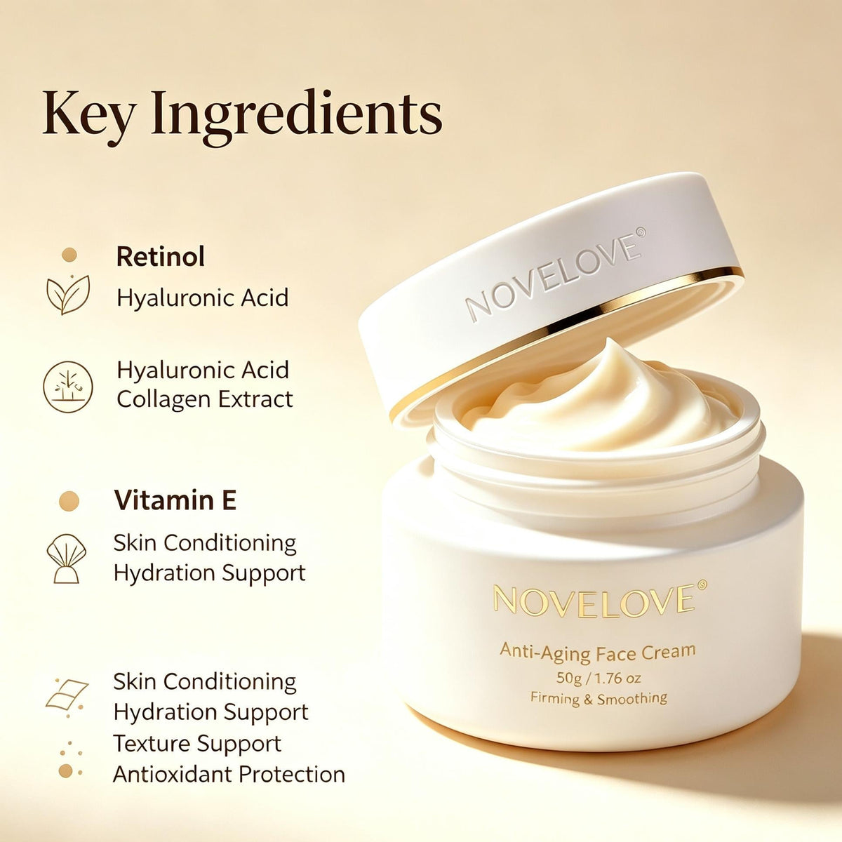 NOVELOVE® Anti-Aging Face Cream
