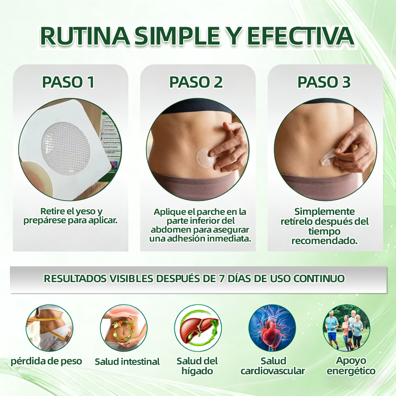 Tienda Oficial | 💚𝐻𝑒𝑎𝑙𝑟𝑖𝑧𝑒® 𝑴𝒐𝒓𝒊𝒏𝒈𝗮 · 𝐁𝐞𝐫𝐛𝐞𝐫𝐢𝐧𝐞 × 𝙉𝘼𝐃+ 𝟏2-en-1 𝗔𝗱𝘃𝗮𝗻𝗰𝗲𝗱 𝙉𝙖𝙣𝙤 𝙈𝙞𝙘𝙧𝙤𝙣𝙚𝙚𝐝𝐥𝐞 𝐏𝐚𝑡𝑐𝚑 🇲🇽 (Solo una vez al día, cambios visibles en 7 días) 👨‍⚕️ Para obesidad, piel flácida, diabetes, apnea del sueño, problemas articulares y más💝