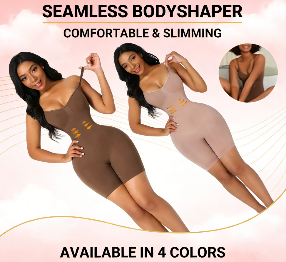 Butt Lifting Slimming Underwear for Women - Seamless Tummy Control Waist Cincher Shapewear Bodysuit